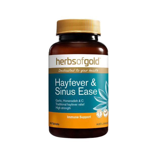 Hayfever and Sinus Ease 60T Herbs of Gold