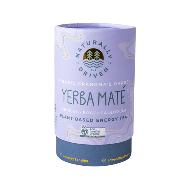 Yerba Mate Grandmas Garden Tea 60g Naturally Driven