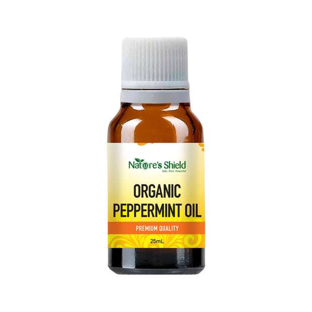 Peppermint Oil Organic 25ml Natures Shield