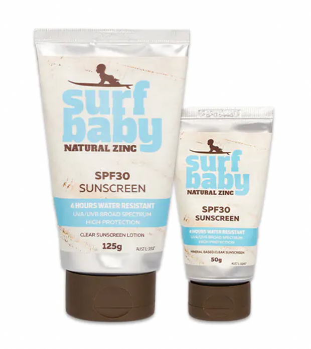 Surf Baby Natural Zinc Sunscreen SPF30 50g Surfmud
