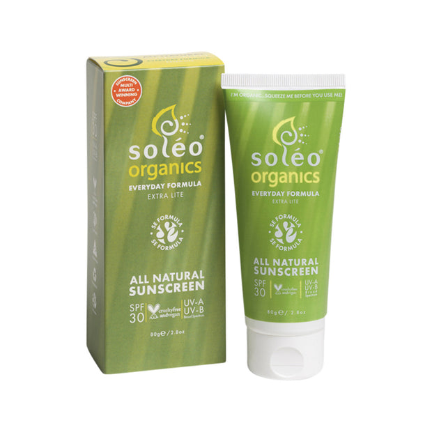 Soleo Sunscreen 30SPF30 Everyday Formula 80g