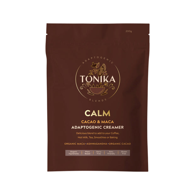 Adaptogenic Creamer Calm (Cacao & Maca) 200g Tonika