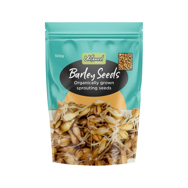 Sprouting Seeds Barley Organic 100g Untamed Health