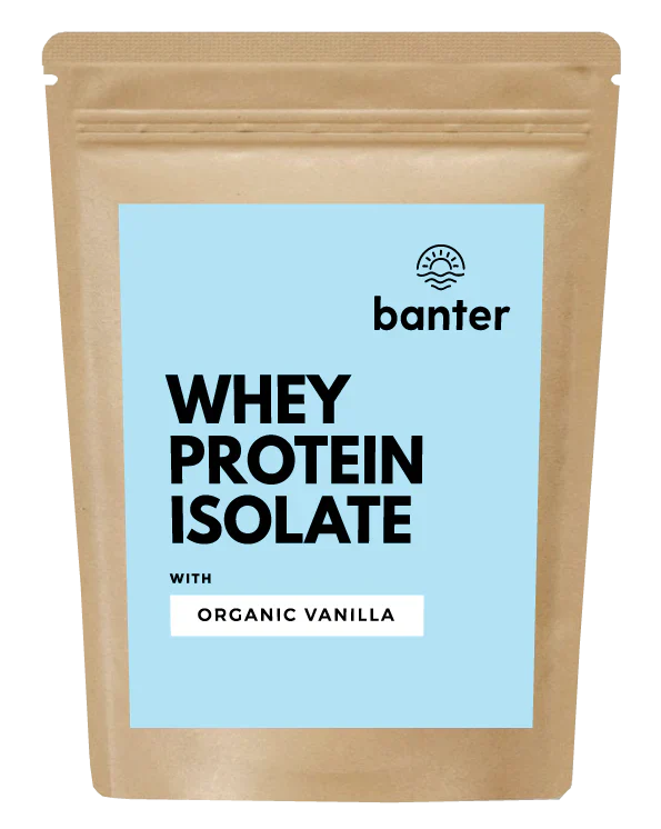Whey Protein Isolate Vanilla 1kg Banter Lifestyle
