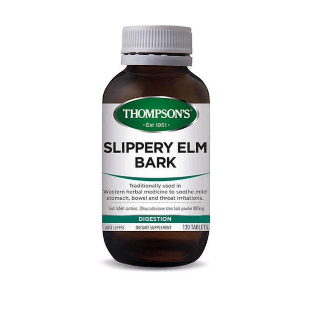 Slippery Elm 800mg 120T Thompsons