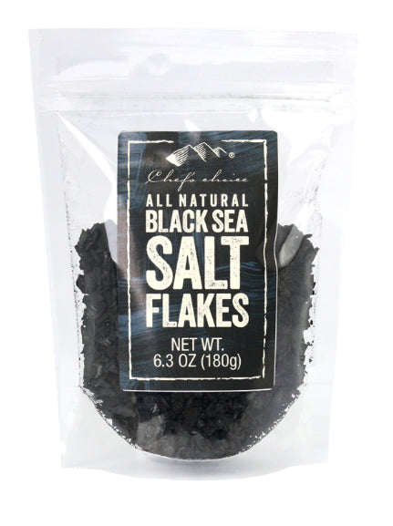 All Natural Black Sea Salt Flakes180g - Broome Natural Wellness