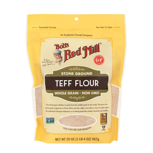 Teff Flour Gluten Free 567g Bobs Red Mill
