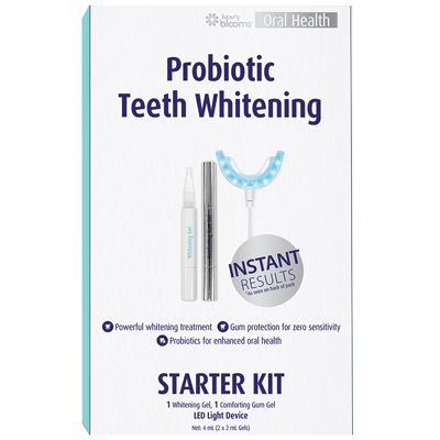 Teeth Whitening Probiotic Starter Kit Blooms