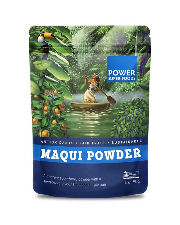 Maqui Berry Powder 50g Power Super Foods