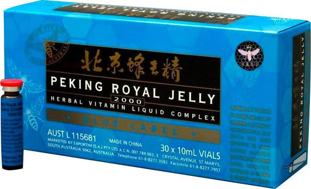 Peking Royal Jelly 2000mg 30 x 10ml Vials