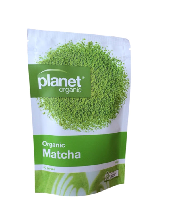 Organic Japanese Matcha Green Tea Powder 100g Planet Organic - Broome Natural Wellness