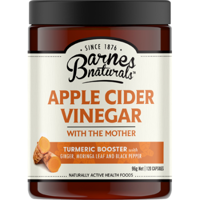 Apple Cider Vinegar Turmeric Booster 120C Barnes
