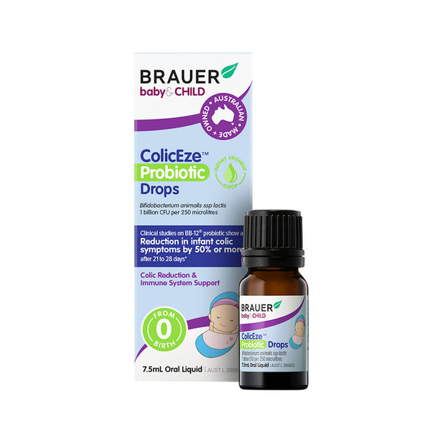 Baby & Child ColicEze Probiotic Drops Oral Liquid 7.5ml Brauer
