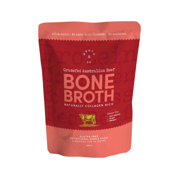 Bone Broth Australian Grassfed Beef 300ml Broth & Co