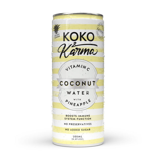 Coconut Water With Vitamin C & Pineapple 250ml Koko & Karma