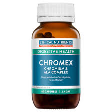 Chromex Chromium & ALA Complex 60C Ethical Nutrients - Broome Natural Wellness