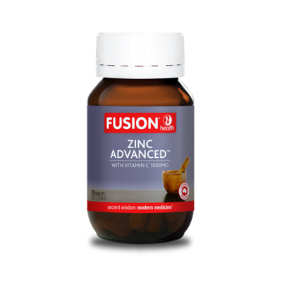 Fusion Zinc Advanced 30T - Broome Natural Wellness