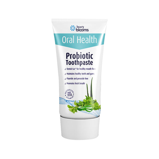Toothpaste Probiotic Oral Health Peppermint 100g Blooms