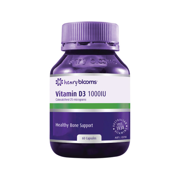 Vitamin D3 1000IU 60C Blooms