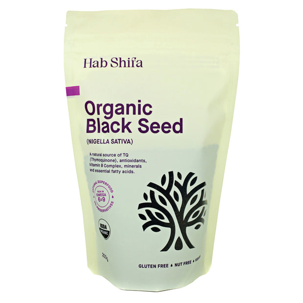 Organic Black Seed 200g Hab Shifa - Broome Natural Wellness