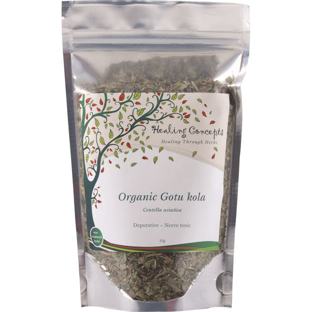 Organic Gotu Kola Tea 50g Healing Concepts - Broome Natural Wellness