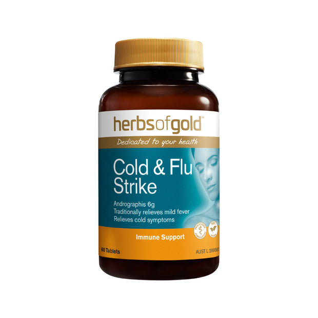 Cold & Flu Strike 60T Herbs of Gold