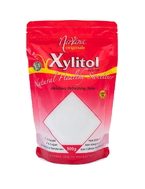 Xylitol Stand Up Pouch 500g Nirvana - Broome Natural Wellness