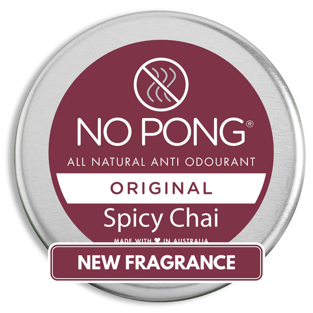 No Pong Spicy Chai All Natural Anti Odourant 35g - Broome Natural Wellness