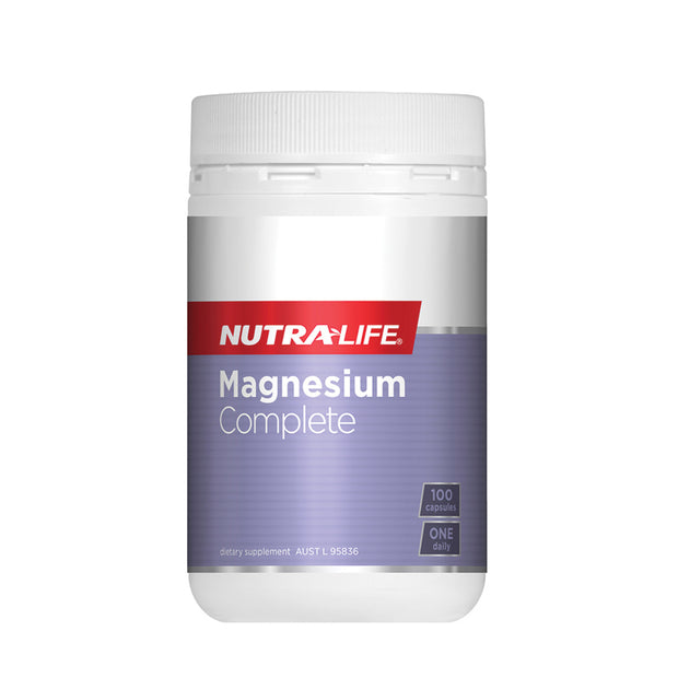 Magnesium Complete 300mg 100C Nutralife - Broome Natural Wellness