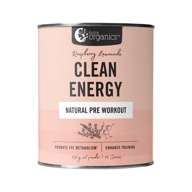Clean Energy Raspberry Lemonade 250g Nutra Organics