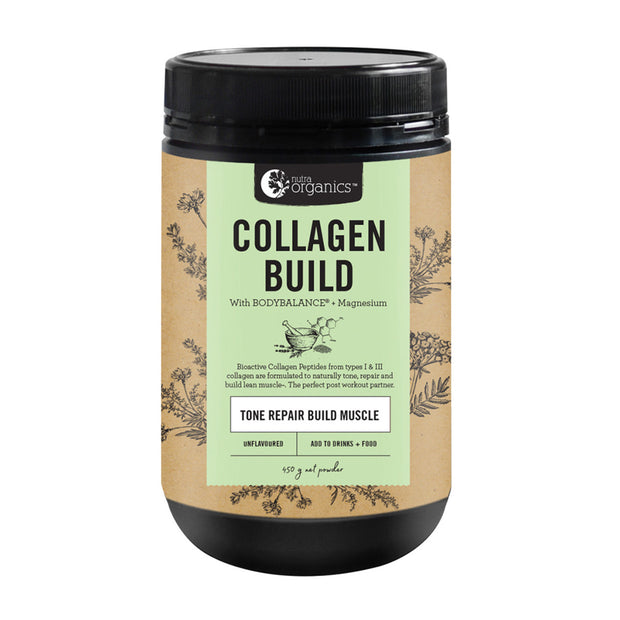 Collagen Build With Body Balance 450g Nutra Organics - Broome Natural Wellness