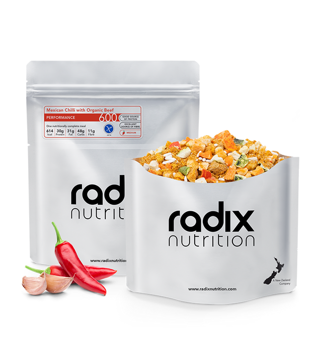 PERFORMANCE 600 Mexican Chilli with Organic Beef RADIX - Broome Natural Wellness