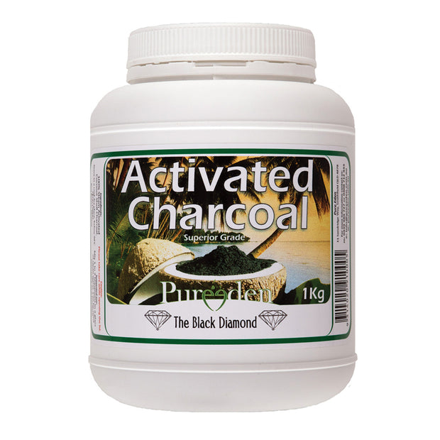 Activated Charcoal 1kg Pure Eden - Broome Natural Wellness