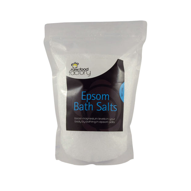 Epsom Bath Salts 1.5kg Raw Food Factory - Broome Natural Wellness