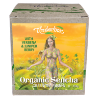 Sencha and Green Tea  Herbal Infusion Tea 100g Tinderbox