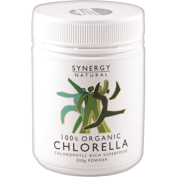 Organic Chlorella 200g Synergy - Broome Natural Wellness