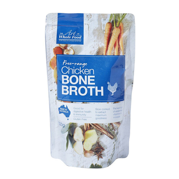 Chicken Bone Broth Free Range 500g The Art of Whole Food