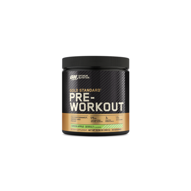 Pre Workout Green Apple 300g Optimum Nut - Broome Natural Wellness