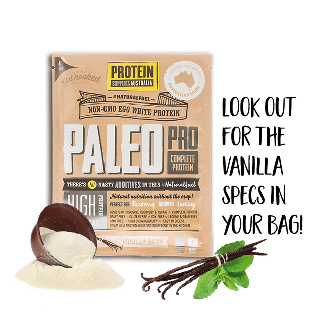 PSA Paleo Pro(Egg White Protein) Vanilla Bean 30g - Broome Natural Wellness