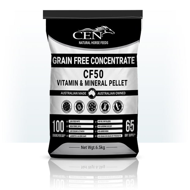 CF50 Grain Free Vitamin & Mineral Pellet For Horses 6.5kg Cen