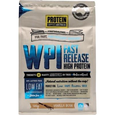 Whey Protein Isolate Vanilla 500g PSA - Broome Natural Wellness