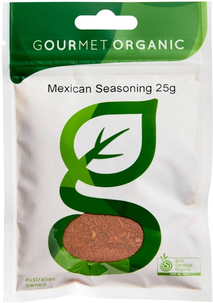 Mexican Seasoning 25g Gourmet Organic Herbs