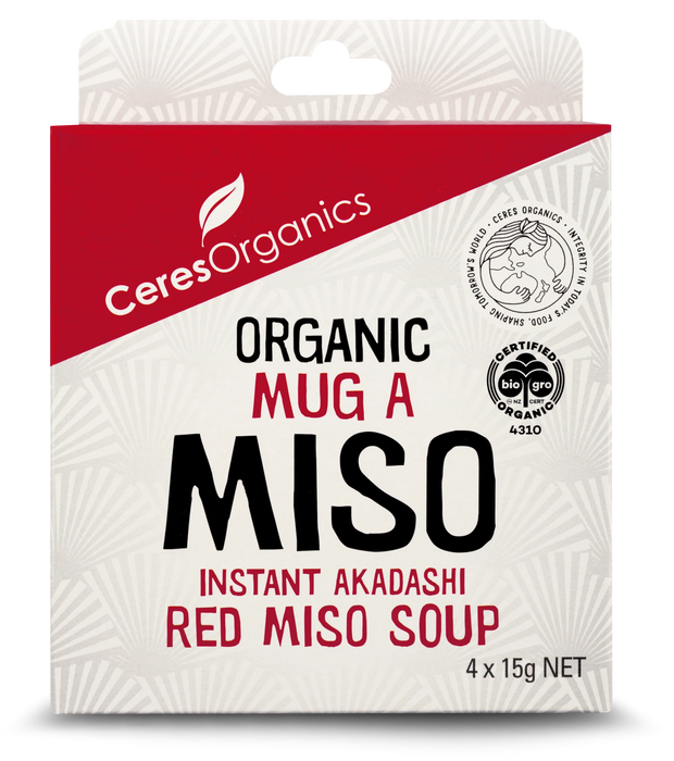 Mug A Miso Soup Organic 4 x 15g Ceres Organics