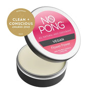 No Pong Vegan Flower Power All Natural Anti Odourant 35g