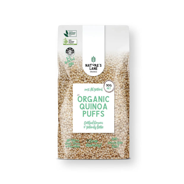 Quinoa Puffs 90g Natures Lane