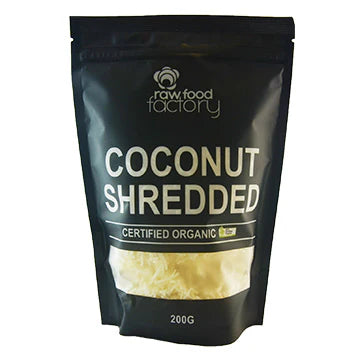 Coconut Shredded 200g Raw Food Factory