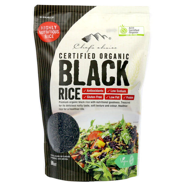 Black Rice 500g Chefs Choice