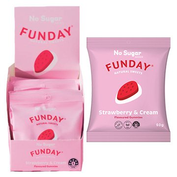 Red Frogs Sweets 50g Funday