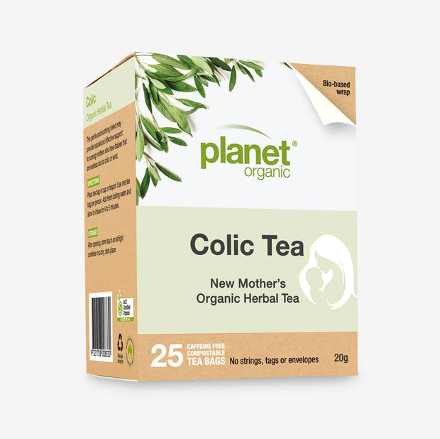 Colic Support Organic Tea 25 Bags Planet Organic
