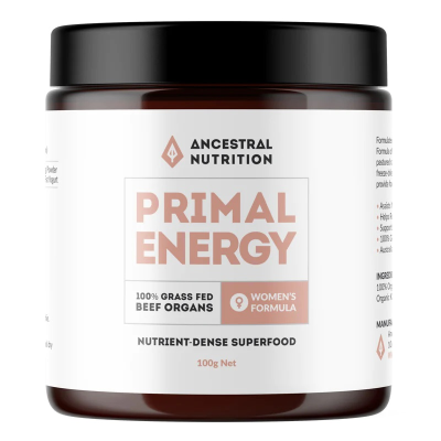 Primal Energy Womens Formula Powder 100g Ancestral Nutrition